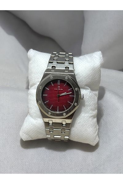 MAC CENTER Steel Men's Wristwatch-Gift Package Made-Steel Men's Wristwatch-Steel Cord-Patek Model