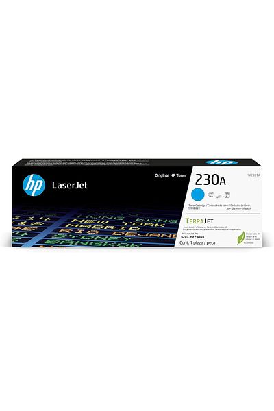 HP HP Toner Laserjet 230a W2301a Cyan Yield 1,800 Pages