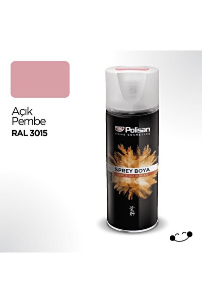 Polisan Açık Pembe Sprey Boya 400 ml (2 Adet )