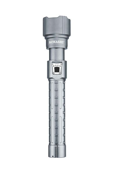 sonashi Rechargeable LED Torch with Zoom Function