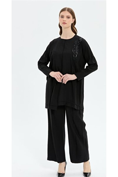 MÜSEMMA Kadın tesettür pantolonlu takım