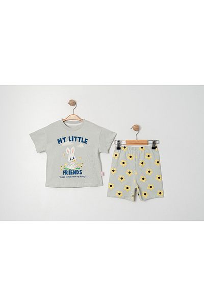 e-çocuk My Little Rabbit 2-Piece Girl's Suit 4857