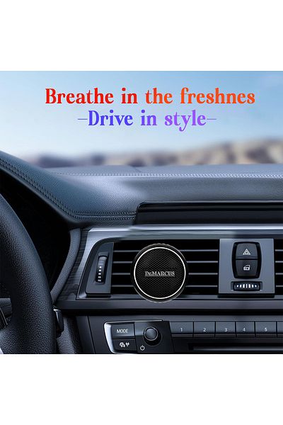 dr.marcus Dr. Marcus Fresh Cotton Car Air Freshener Speaker Shaped, Long-Lasting Scent, Compact Design