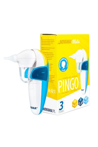 Novama Pingo Electric Nasal Aspirator, For Children 0-12 Years Old, 2 Suction Modes