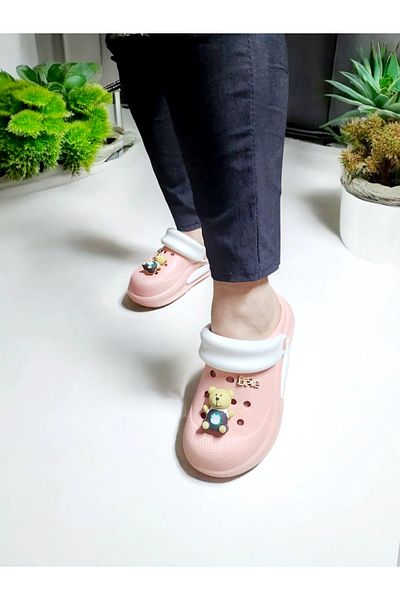 AkınalBella Eva Looping Bear Sticker Hospital, Doctor, Nurse Slippers