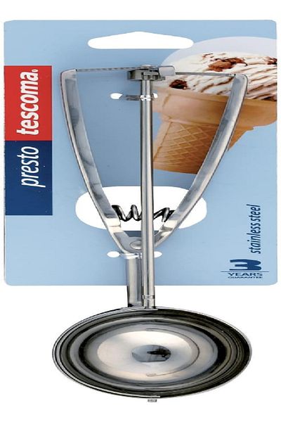 TESCOMA Presto Mechanical Ice Cream Scoop 5 cm – Easy Release Design