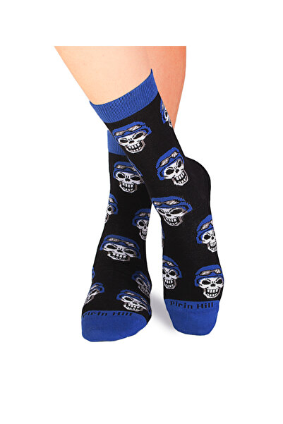 Pirin Hill Sosete Bumbac Blue Skull