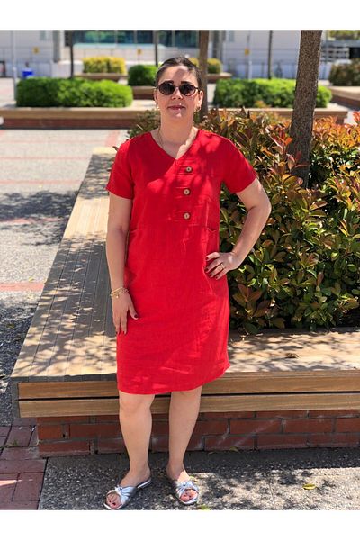 BAKTAGÖR Linen dress
