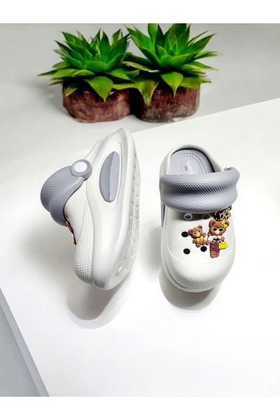 AkınalBella Eva Loop Cute Bear Sticker Sea, Pool, Beach Slippers