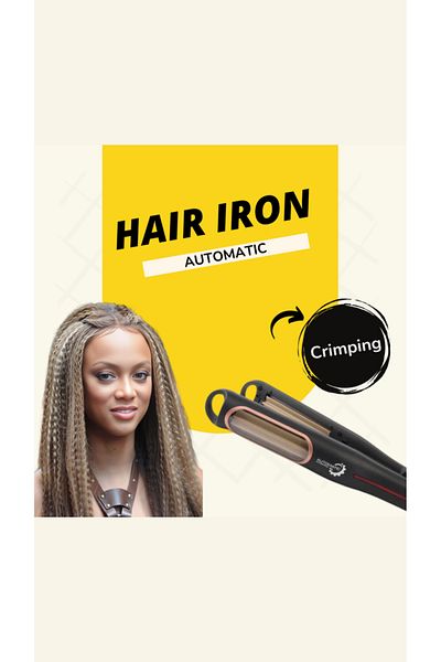 ENZO EN-3895 Professional Hair Crimper – Create Stylish, Long-Lasting Waves with Ease