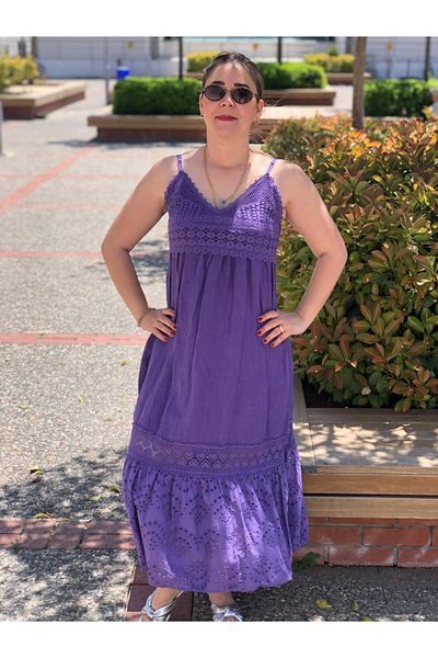 BAKTAGÖR Rope Sling Linen Dress