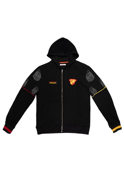 GOZGOZ Göztepe Full Zipper Black Stoilov Sweat