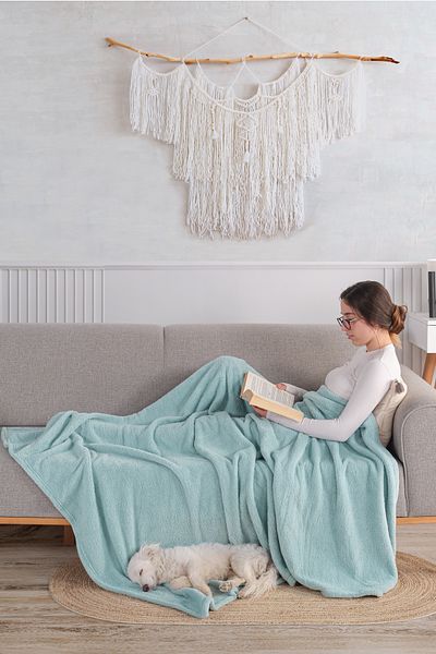 Güvenal Benna Wellsoft Tv Blanket 150X200Cm |   Plush |   Polar |   Soft Feather