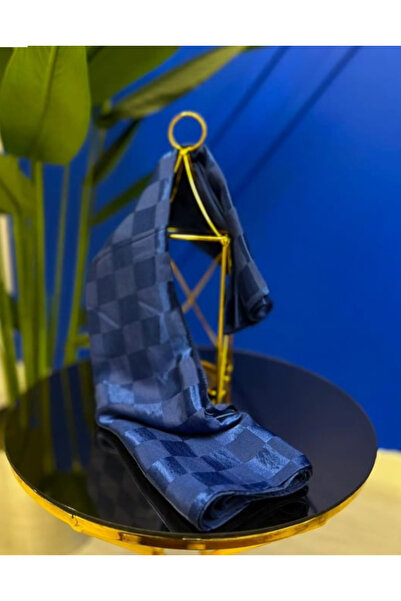 Invee İnvee Şahane Dama Şal İndigo