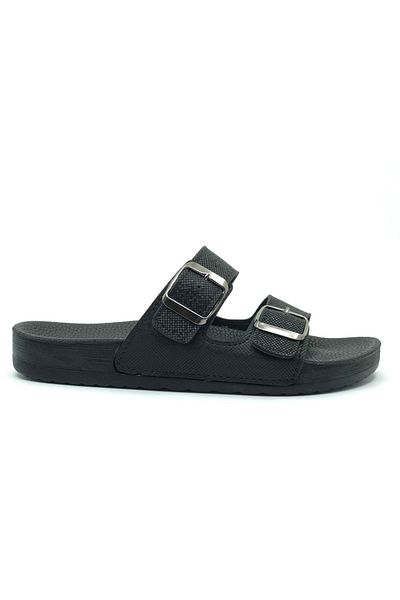 KCMN Bento 43001 D.R Recommended Orthopedic Women's Slippers Black