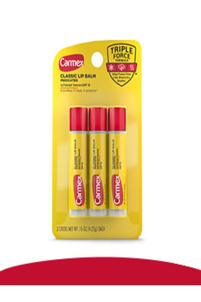 Carmex lip palm 3 sticks