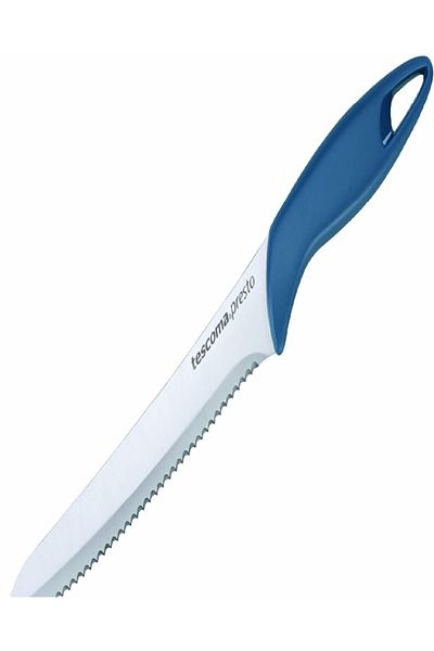 TESCOMA Bread Knife 20 cm – Serrated Blade for Effortless Slicing