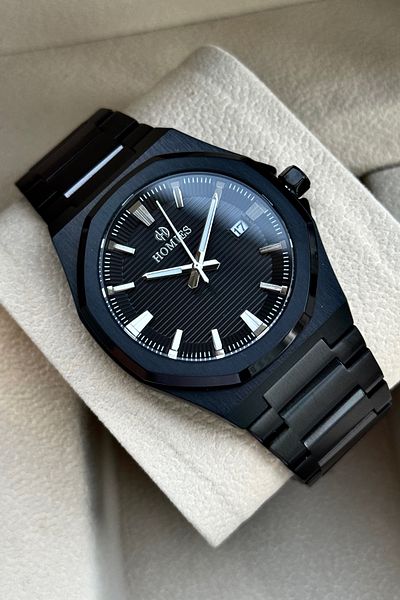Homies Men's Wristwatch 2 Years Warranty with Calendar Display Bracelet Gift.Hmprm978986