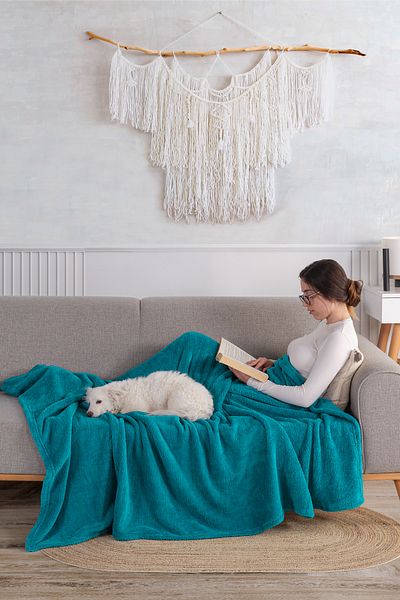 Lorateks Di̇one Wellsoft Tv Blanket 150X200Cm |   Plush |   Polar |   Soft Feather