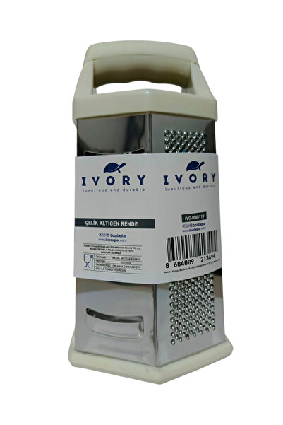 IVORY Çelik Altıgen Rende