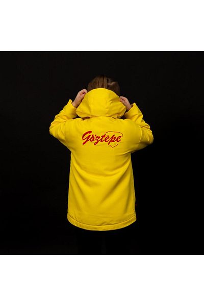 GOZGOZ Göztepe Yellow Fleece Lined Windbreaker Jr.