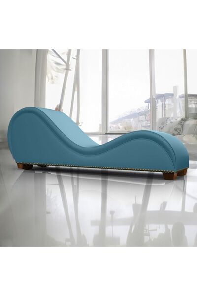 Lazy Vibes كرسي استرخاء رومانسي بتصميم فاخر ورومانسي - زر برونزي