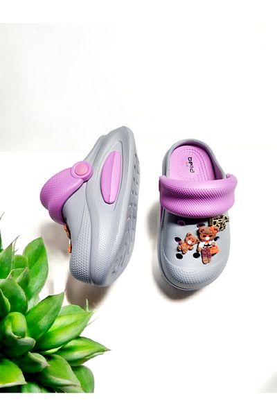 AkınalBella Eva Loop Cute Bear Sticker Sea, Pool, Beach Slippers