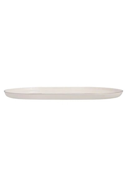 Porland Chopin Platinum 32cm Oval Boat Plate