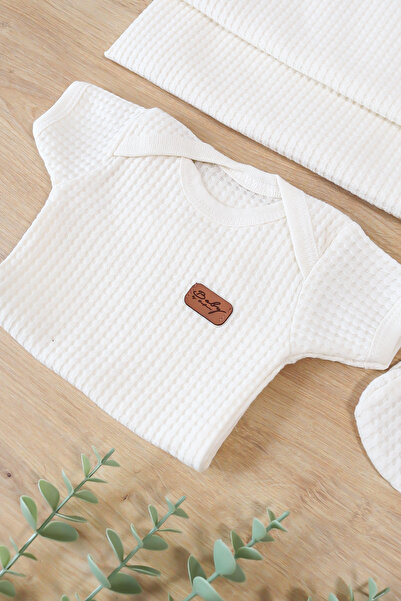 Sitilin Baby Girl and Boy Cotton Fabric Blanket 7-Piece Hospital Discharge Set Stl6988