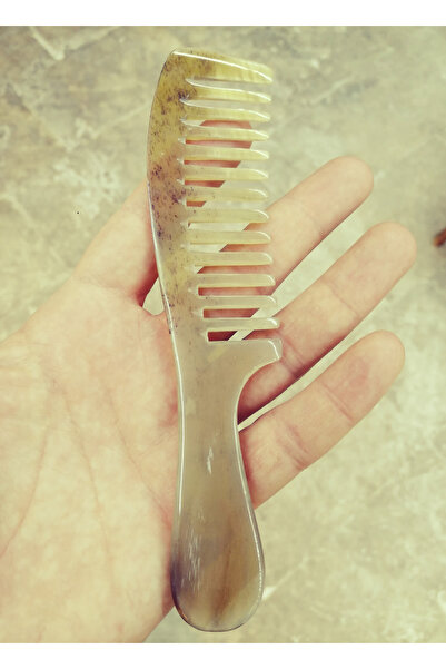 Efsoon Organics Χτένα από κόκκαλο μικρού μεγέθους Γνήσιο κέρατο αρνιού
