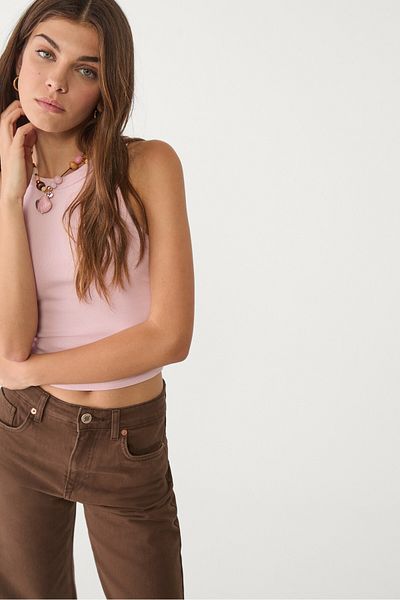 Stradivarius D92 straight wide jeans