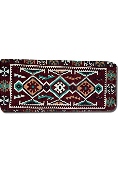 Algelsineve Sünger Dolgulu Şark Köşesi Minderi 60 X 90cm Bordo