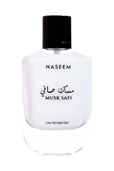 Naseem Musk Safi Aqua Perfume Alcohol Free with composition of Musk Amber Sandalwood Long Lasting Ar