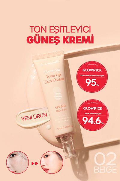 DR BANGGIWON Rose01 Pink & Beige02 Apricot, Equalizing Illuminator, Facial Sunscreen 50+50 ml Toneing Spf50+Pa++++
