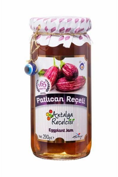 Antalya Reçelcisi EGGPLANT JAM 65% FRUIT 290 GR