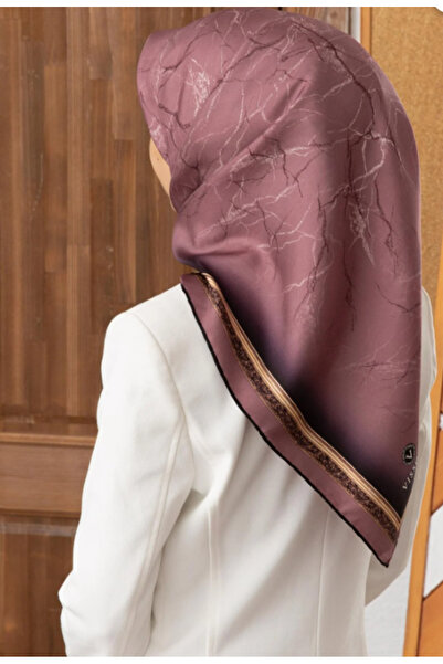 Vissona Tivil Svila šal 60307 - 0020 ružičasti mešoviti uzorak