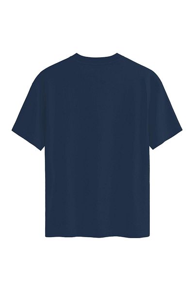SOFTWAY Unisex Crew Neck 100% Organic Cotton Thick Textured Guardian Protection Printed Oversize T-Shirt