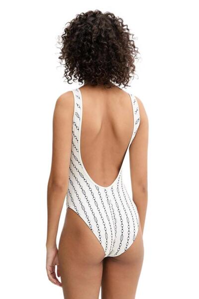 Tommy Hilfiger Kadın Beyaz Mayo UW0UW05905