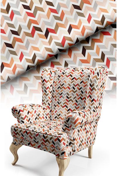 CANİLA Digital Printed Upholstery Sofa Fabric. Throw pillow, cushion cover. Premium Pop Patterns