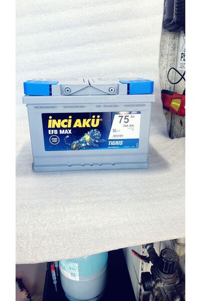 İnci 75 AMP EFB MAX AKÜ