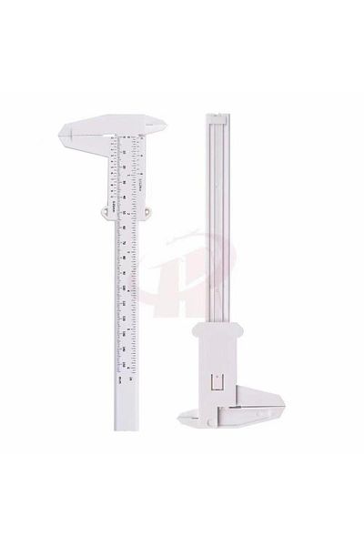 Anıl Gel Polish Microblading and Permanent Makeup Measuring Ruler-Plastic Caliper