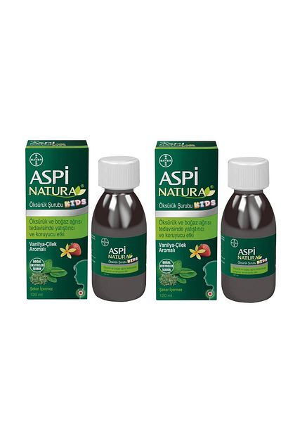 Seddar Collection Aspinatura Kids Syrup Vanilla & Strawberry 120 ml 2 Pcs