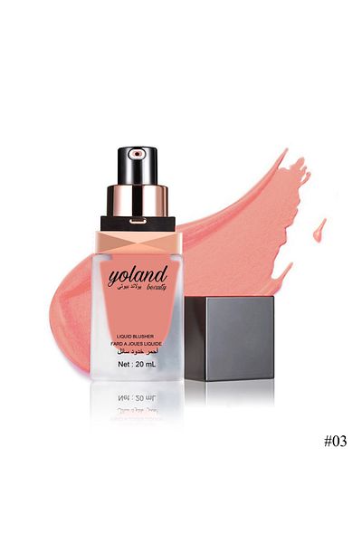 YOLAND BEAUTY Yoland Beauty Liquid Blush, Shade 03, Pink