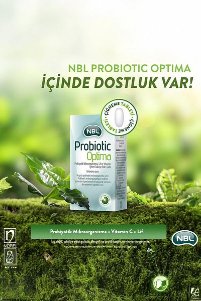Seddar Collection Nbl Probiotic Optima 30 Chewable Tablets 3 Units
