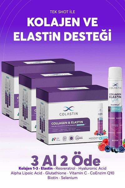 Colastine Colastin Multiplus Collagen (25 ml X 30 Shot) Buy 3 Pay 2