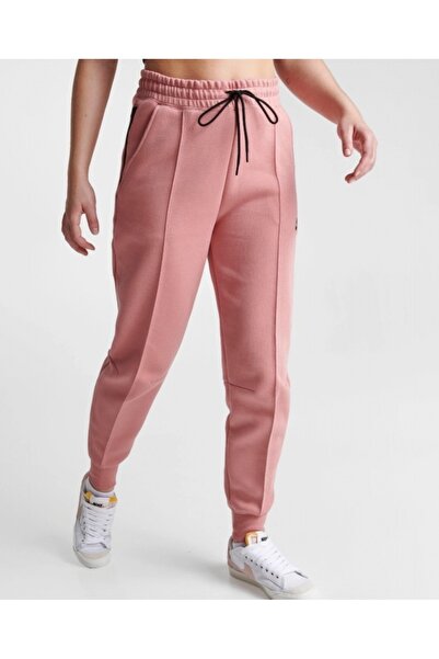Nike Sportswear Tech Fleece Mid-Rise Kadın Eşofman Altı fb8330-618 yakamoz spor