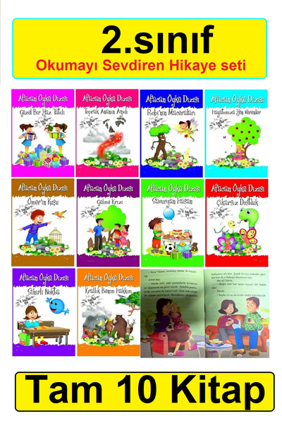 GÖNÜL YAYINCILIK 2.sınıflar Için Okumayı Sevdiren Ve Karışık Hikaye Kitabı Seti