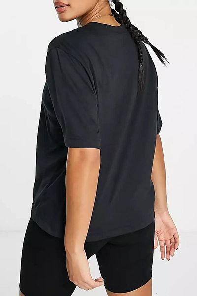 Nike Running Trail Logo T-Shirt Black Women's Loose Fit Sports T-Shirt Black
