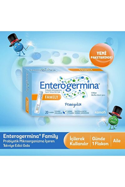 Genel Markalar Enterogermina Family 5 ml x 20 Flakon