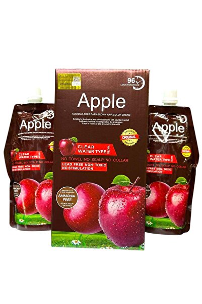 Apple Blossom Naturals Ammonia-Free Natural Dark Brown Hair Color Cream 1000ml